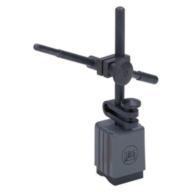 Brown & Sharpe 599-7763 Miti-Mite Magnetic Base Indicator Holder, Fixed Upright Post with Fine Adjustment – 20-577-3
