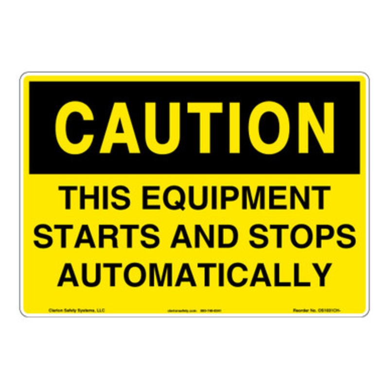 Caution/This Equipment Sign (OS1031CH-)