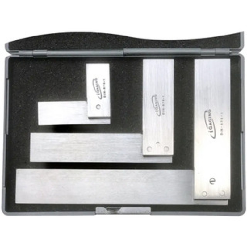 iGaging 3 Piece Machinist Steel Metal Tool Square Set – 34-246
