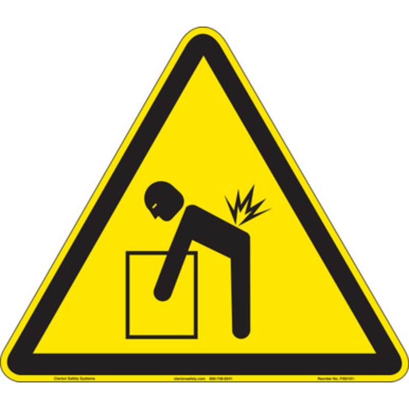 Lifting hazard (FIS5101-)