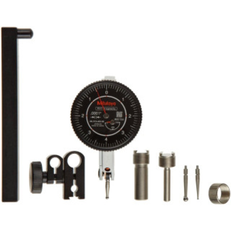 Mitutoyo Dial Test Indicator Tilted Face Full Set 513-443T-06 – 10-693-0