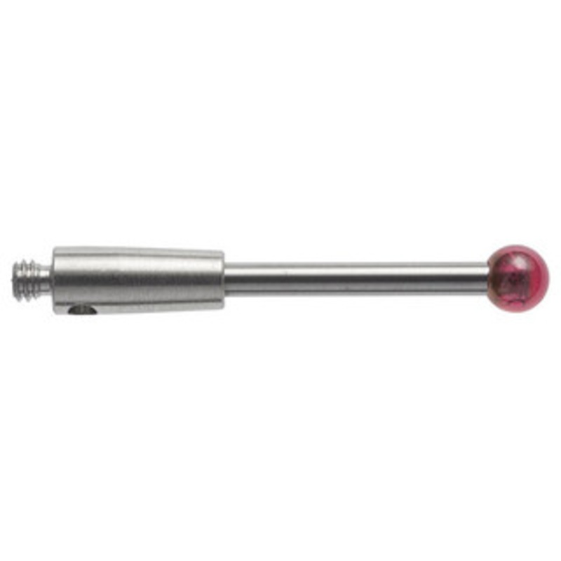 Renishaw Styli, M2 2 mm Ruby ball, Tungsten Carbide Stem, L 20 mm, EWL 14 mm – A-5003-3822