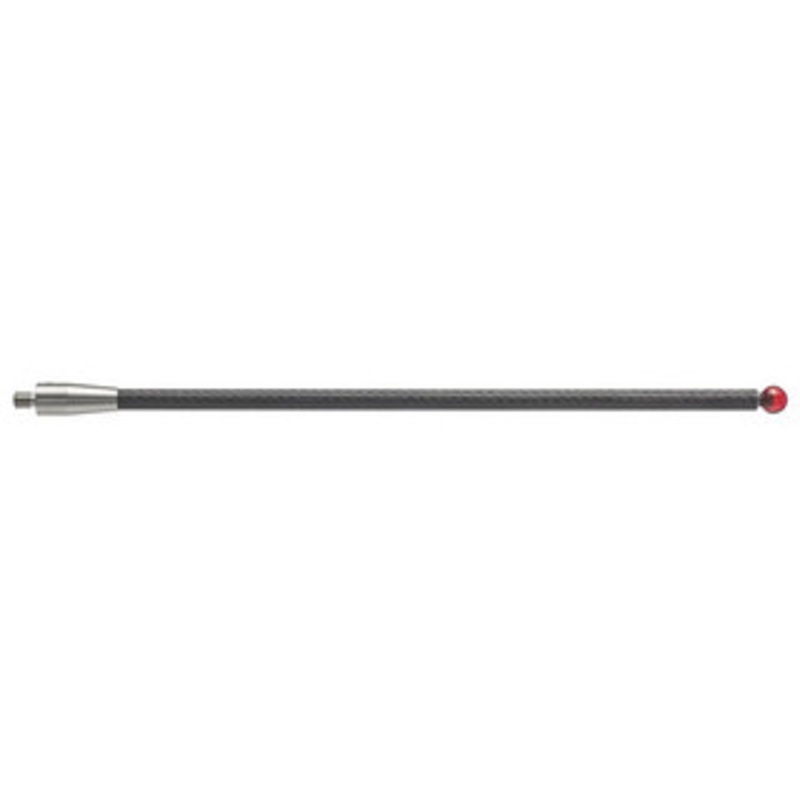 Renishaw Styli, M4 6 mm Ruby ball, Carbon Fibre Stem, L 100 mm, EWL 88.5 mm – A-5003-1358