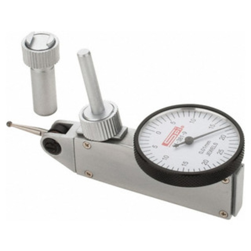 SPI Horizontal Dial Test Indicator, 0.5mm Range, 0.01mm Graduation – 21-381-9