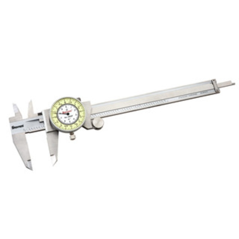Starrett Exact Dial Caliper, 0-6, EDP 68931 – 1202F-6
