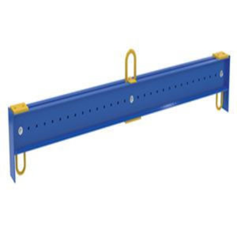 Adjustable Spreader Beam, 6 Ft Maximum Spread, 10,000lb, Blue