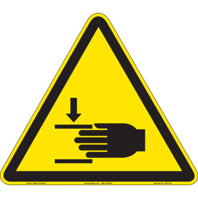 Hand crush/force from above (FIS1105-)