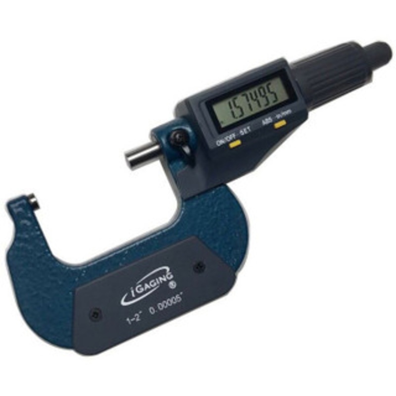 iGaging IP40 Digital Micrometer 1-2 – 35-040-050