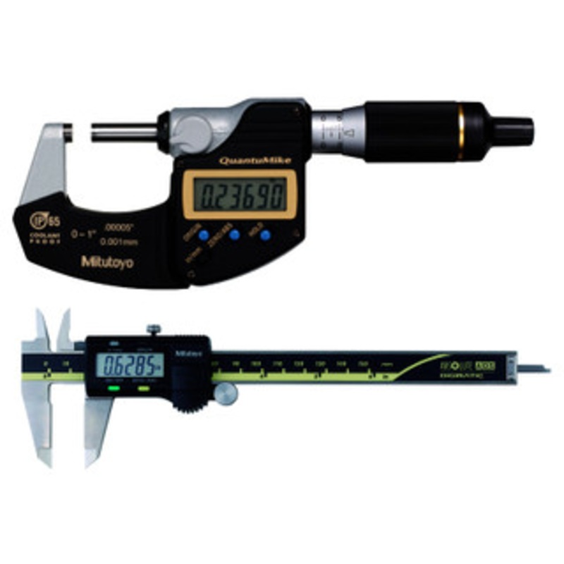 Mitutoyo Founders Day Promo Micrometer & Caliper Set With Case – 64PKA152
