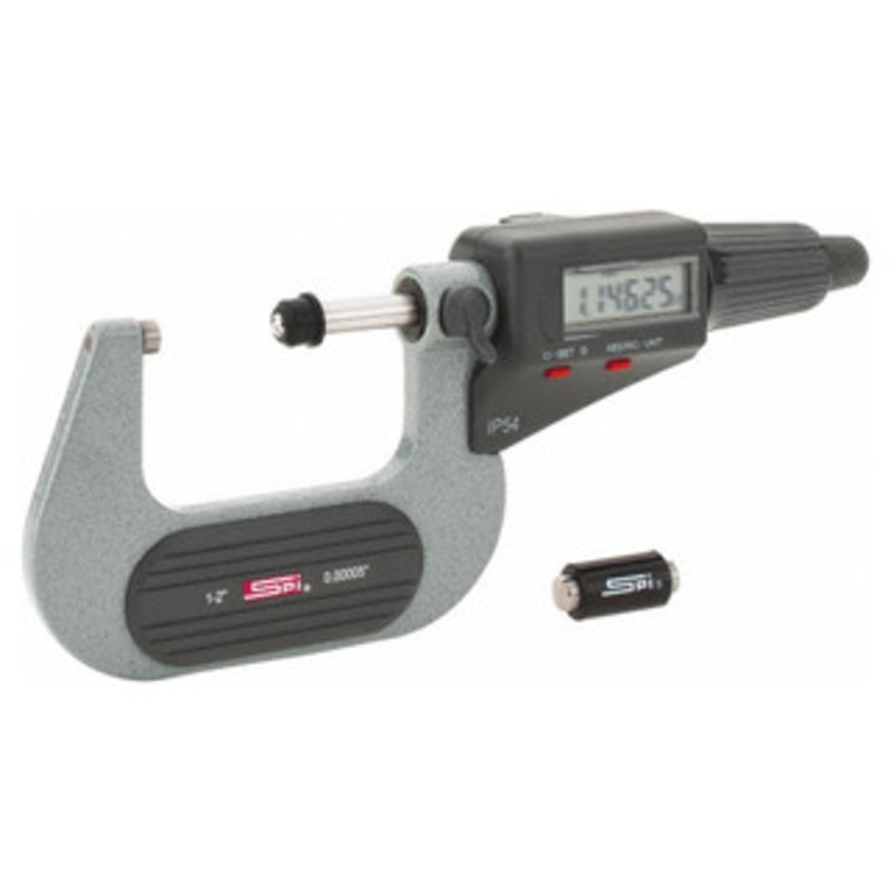 SPI IP54 Electronic Micrometer, 1-2 – 11-546-9