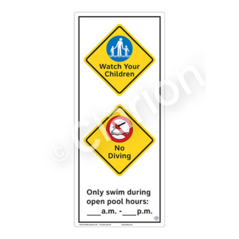 Watch Your Children Sign (WSS2261-e)
