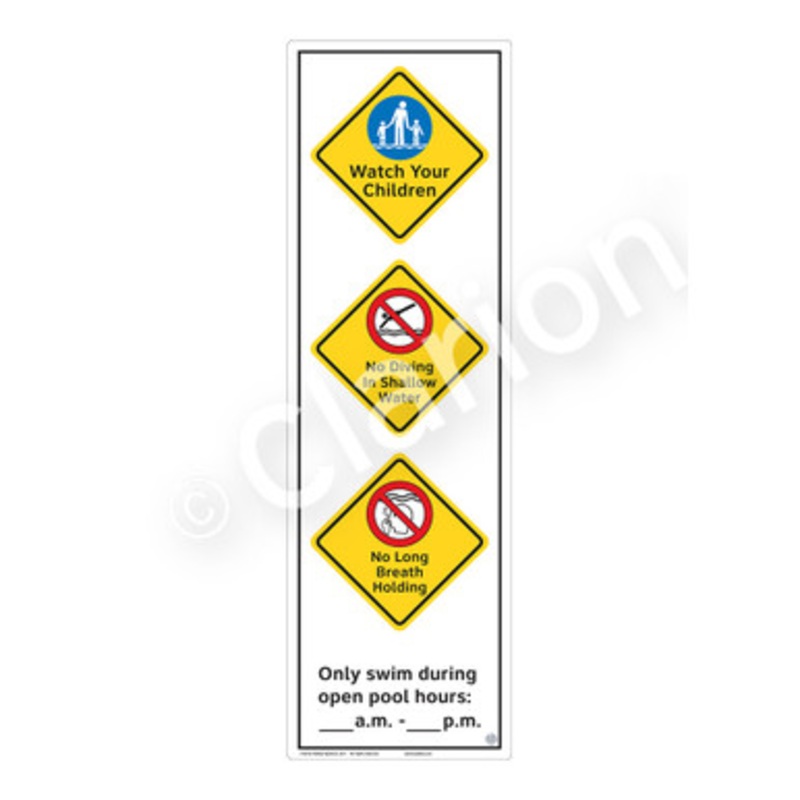 Watch Your Children Sign (WSS2372-e)