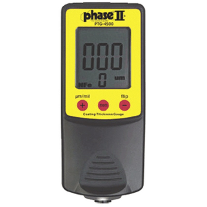 Phase II Coating Thickness Gage with Flip Display – PTG-4500