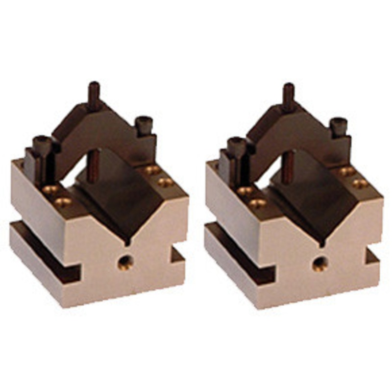 Suburban Precision Steel V-Blocks (Pair), 60 degree, 2-1/2 x 2-1/2 x 2 – VB-602M