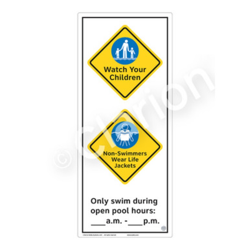 Watch Your Children Sign (WSS2263-e)