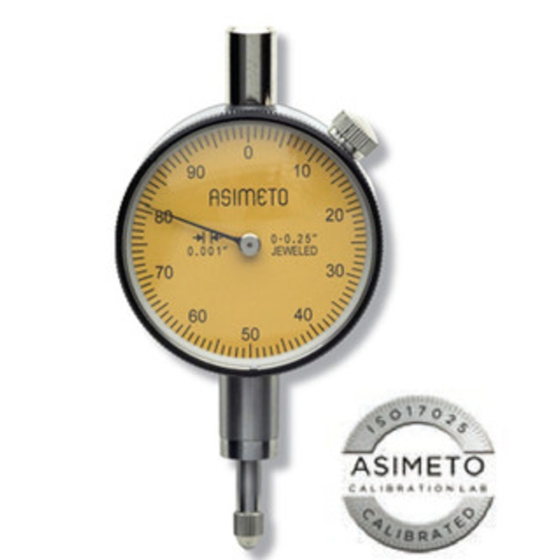 Asimeto AGD1 Dial Indicator 0-100 Dial Reading – 7401061
