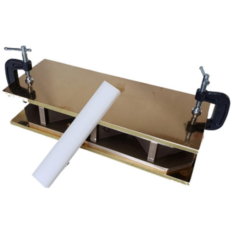 Brass Cube Mold Kit, 2in x 2in, Three-Gang