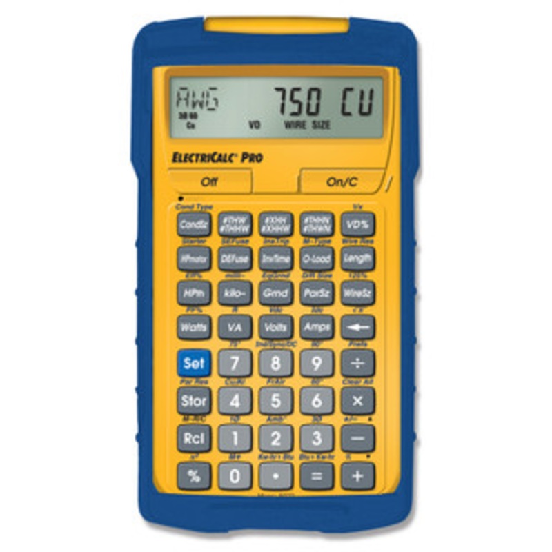 Calculated Industries Electrical Code Calculator ElectriCalc PRO – 5070