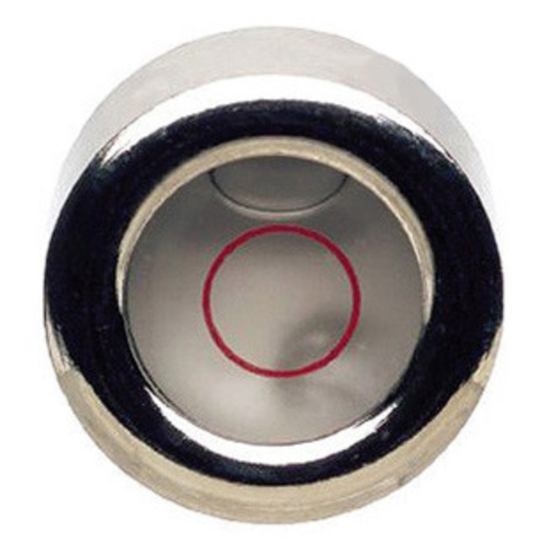 E.D.A. Circular Spirit Level, 3/4 without Mounting Hole – CSL-18