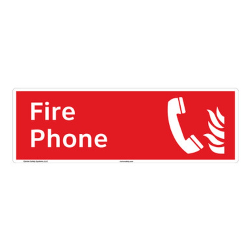 Fire Phone Sign (F1014-)
