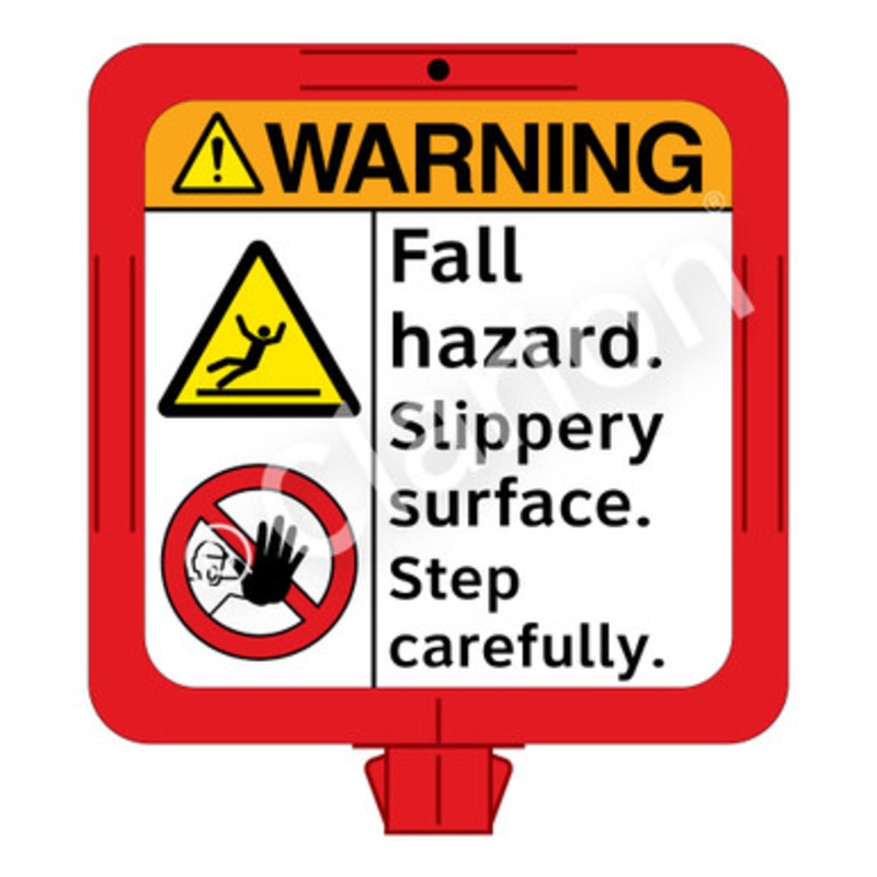 Warning Fall Hazard Sign (F1287-)
