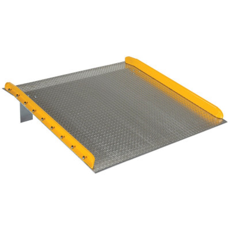 Aluminum Dock Board Steel Curb 10K 54X60