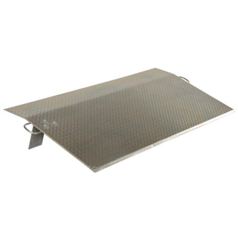 Aluminum Econo Dockplate 1/2 4.1K 60X54