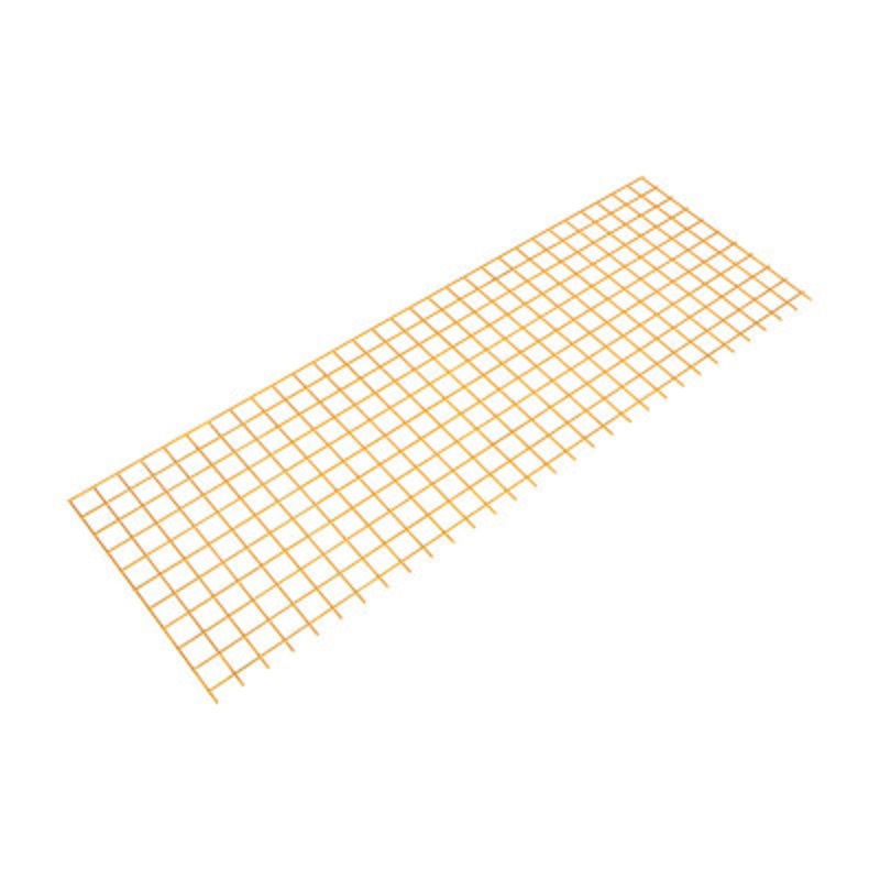 Bolt On Wire Mesh For Square Safety Handrail, 72in Length, Yellow