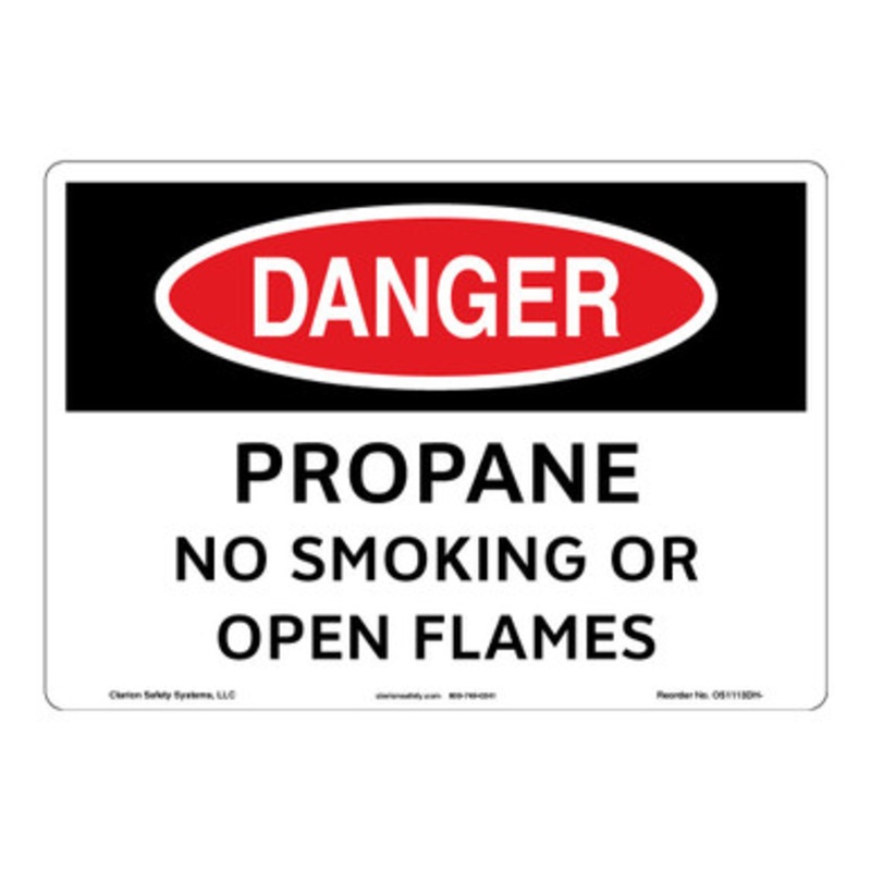 Danger/Propane Sign (OS1113DH-)