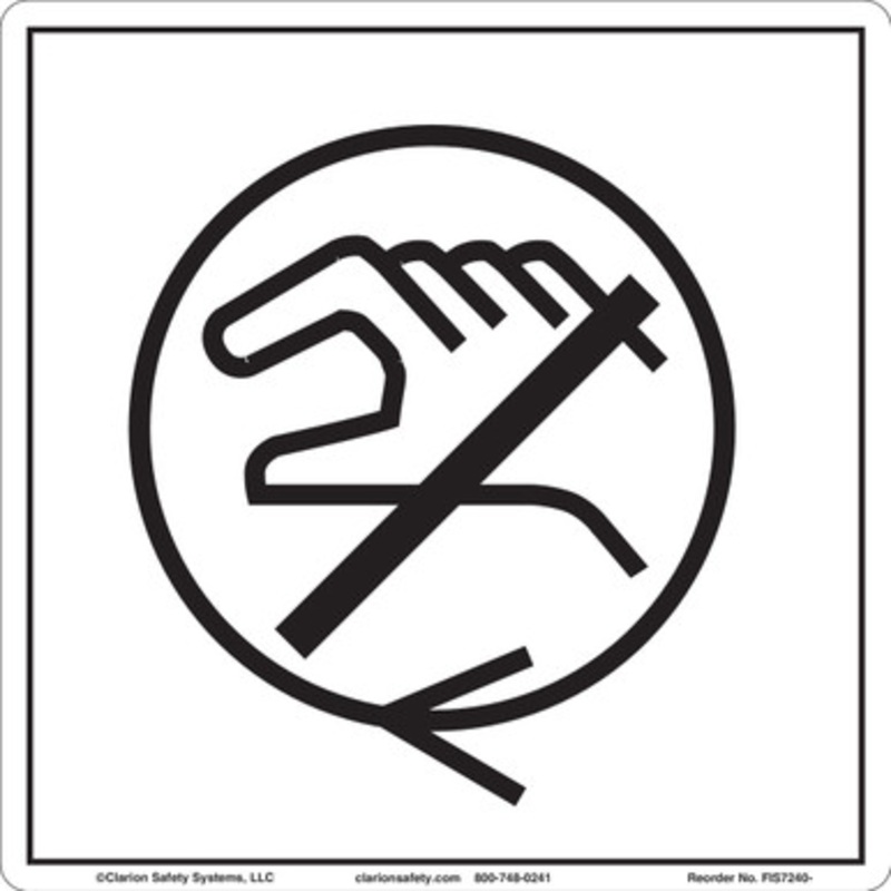 Do Not Actuate During Operation (FIS7240-)