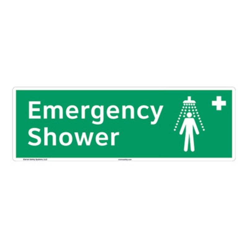 Emergency Shower Sign (F1041-)
