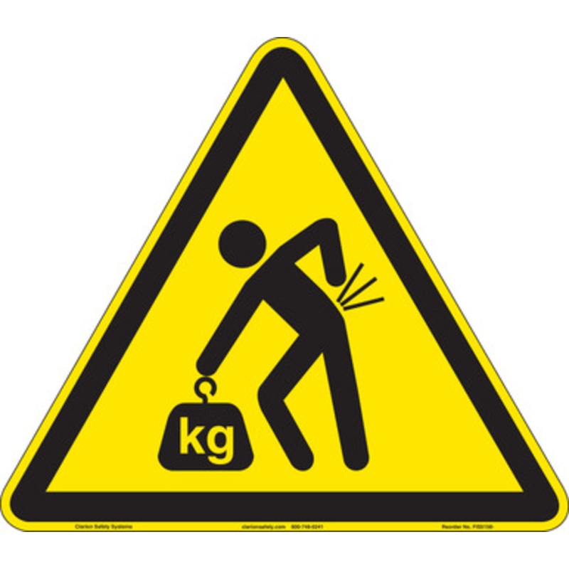 Lifting hazard (FIS5158-)