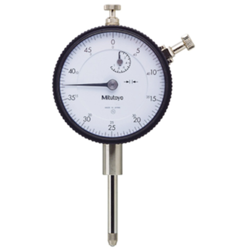 Mitutoyo AGD Dial Drop Indicator, 0 – 1 Range, 0-50-0 Reading – 2417S