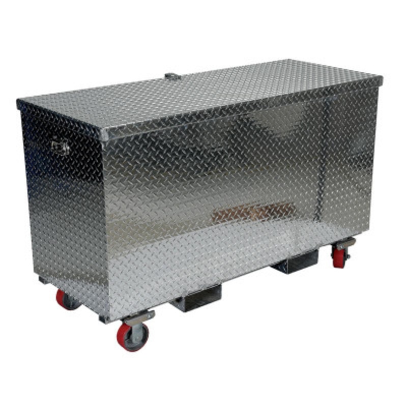 Tool Box, Casters and Fork Pockets 25-7/8 x 61-1/4 x 38-3/4in