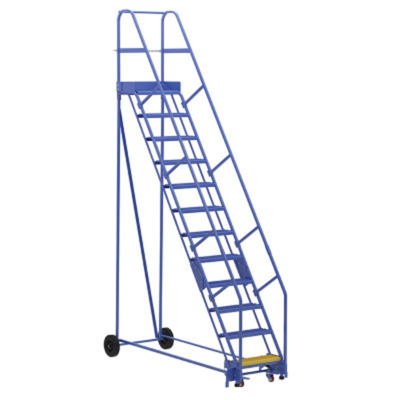 Warehouse Ladder 58 Deg Grip 12 Stp 14In