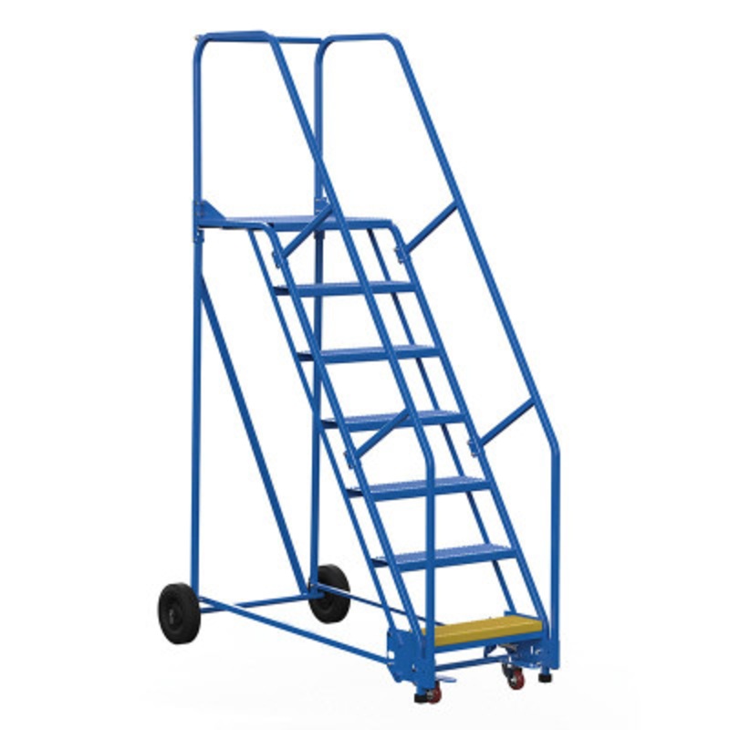 Warehouse Ladder 58 Deg Perf 7 Stp 21 In