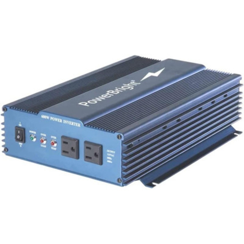 24 Volt Pure Sine Wave Power Inverter, 600 Watt