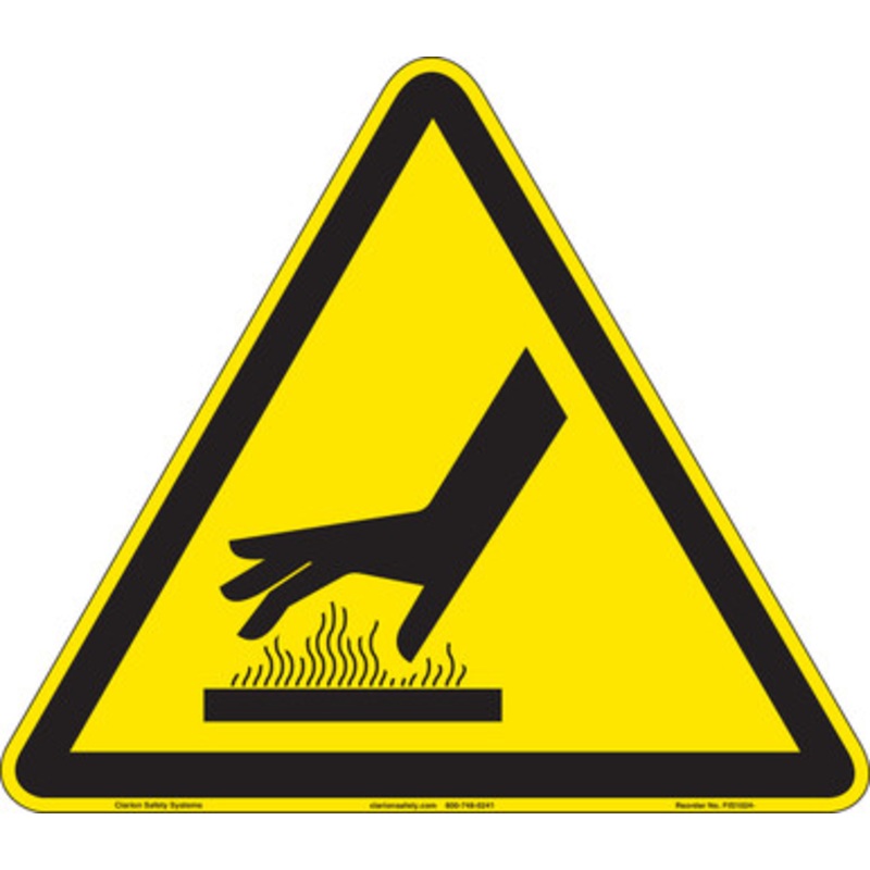 Burn Hazard/Hot Surface (FIS1024-)