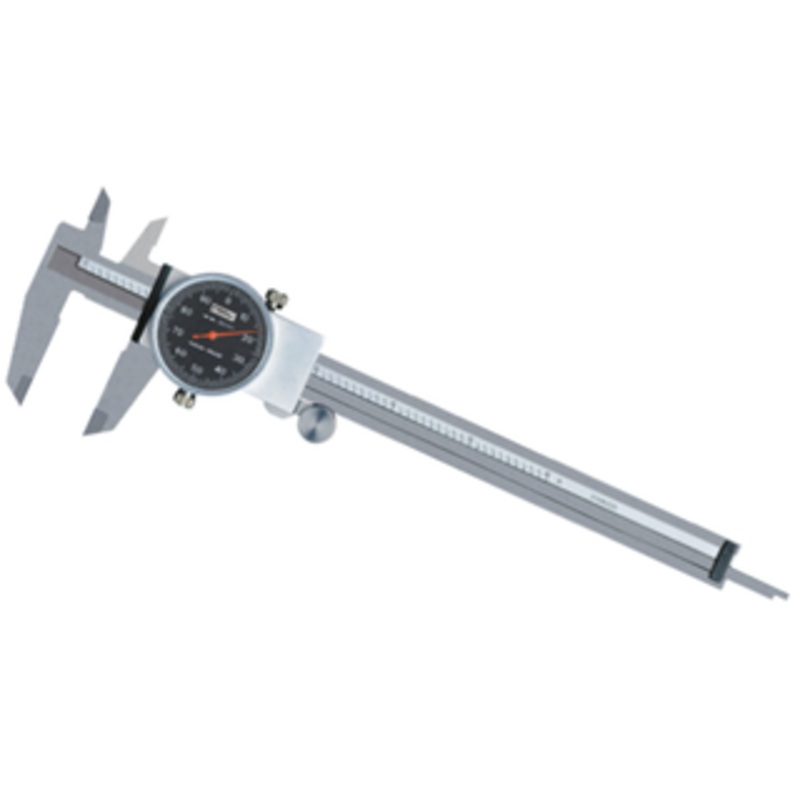 Fowler 0 – 6 Range, Black Face Shock Proof Dial Caliper – 52-008-707-0