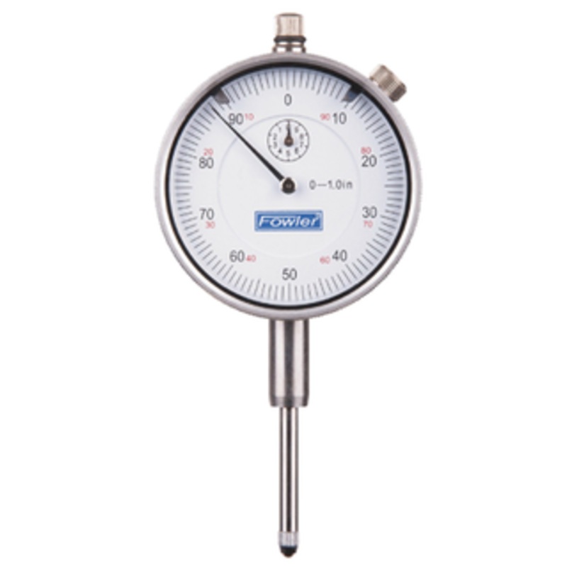 Fowler AGD Dial Drop Indicator, White Face 0 – 1 Range Economy – 52-520-129-0
