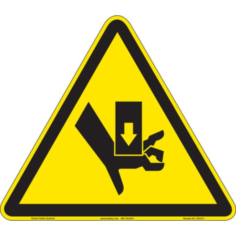 Hand crush/force from above (FIS1017-)