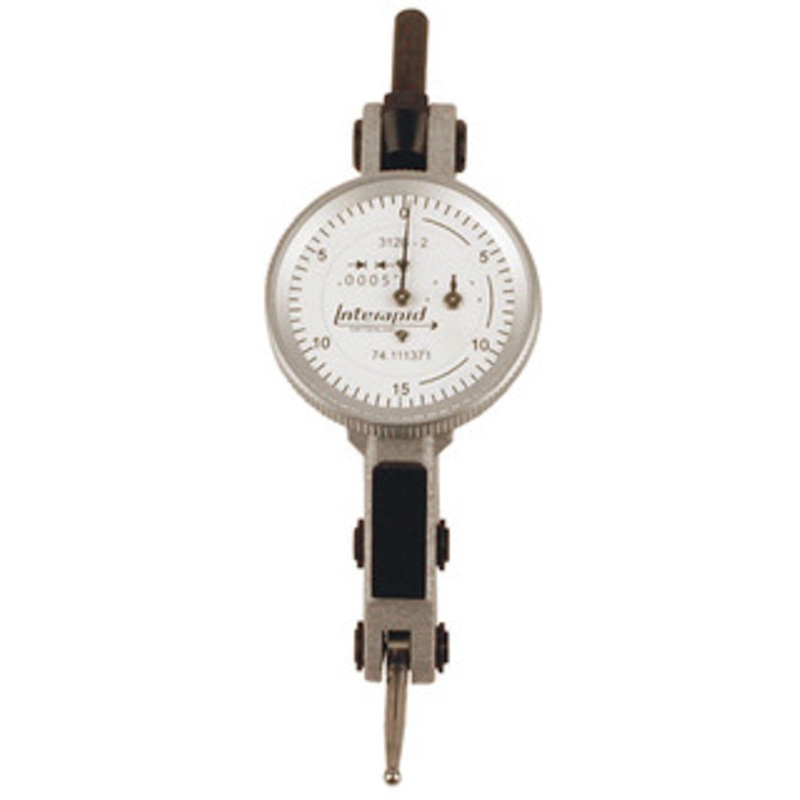 Interapid Horizontal Dial Test Indicator, 0 – 0.060 Range, 0-15-0 Reading – 312B-2