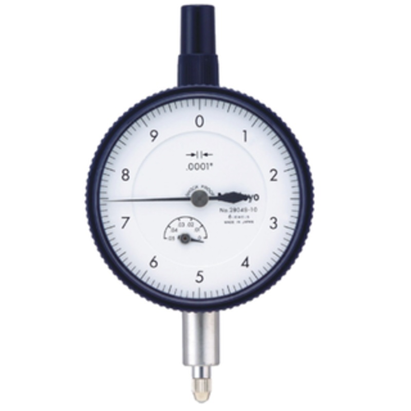 Mitutoyo AGD Dial Drop Indicator, 0 – .050 Range, 0-10 Reading – 2804S-10