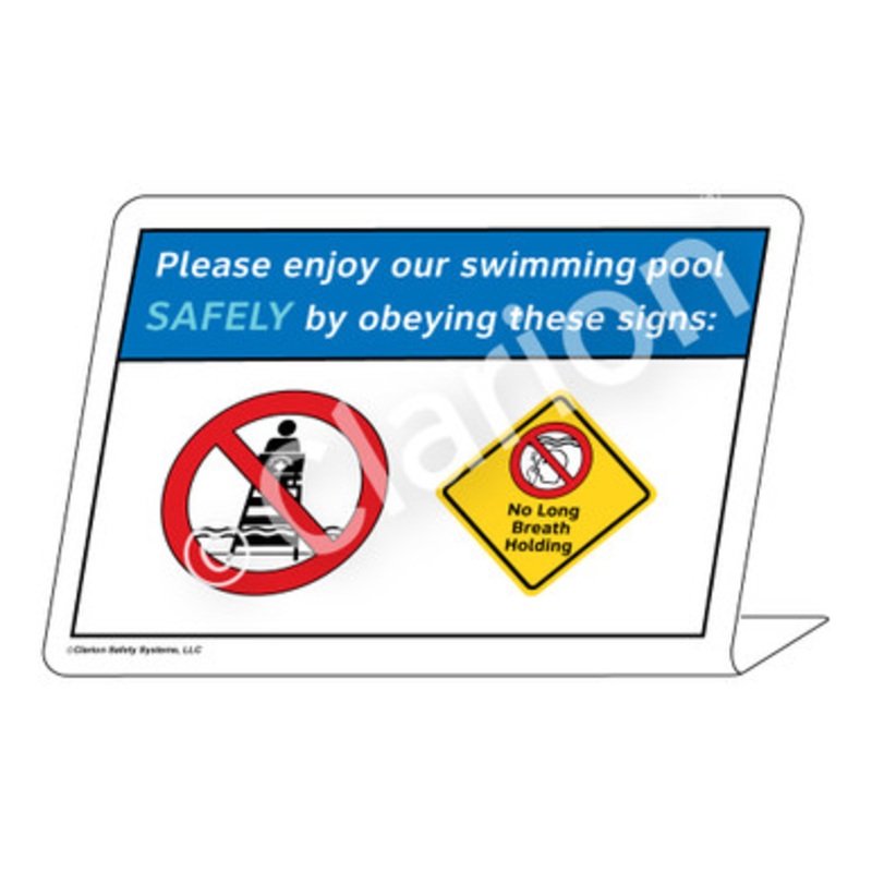 No Long Breath Holding Sign (WSS1725-e)