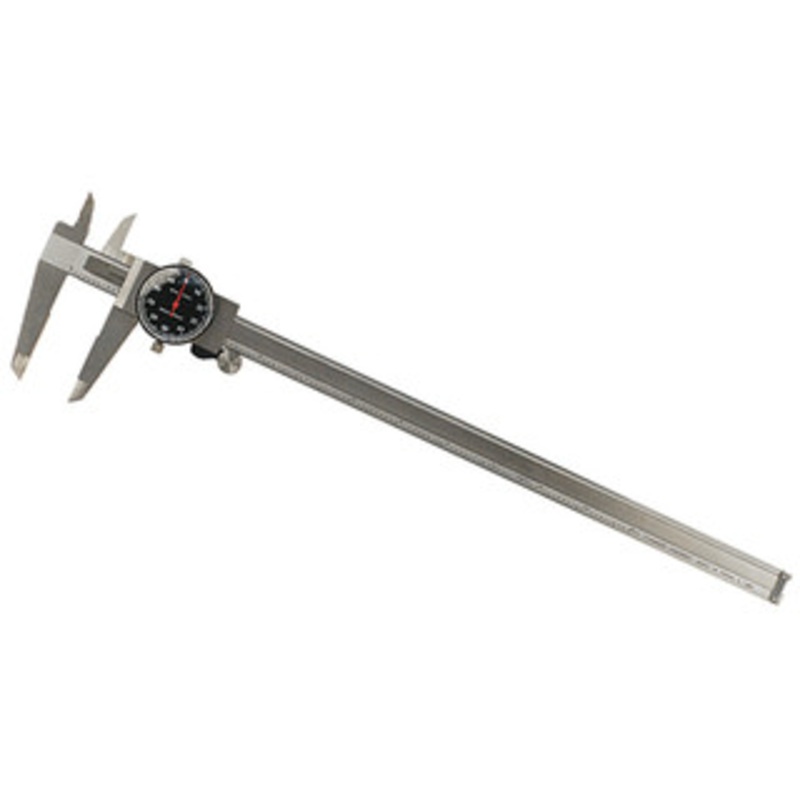 Precise 0 – 12 Range, Black Face Precision Dial Caliper – BDC-12