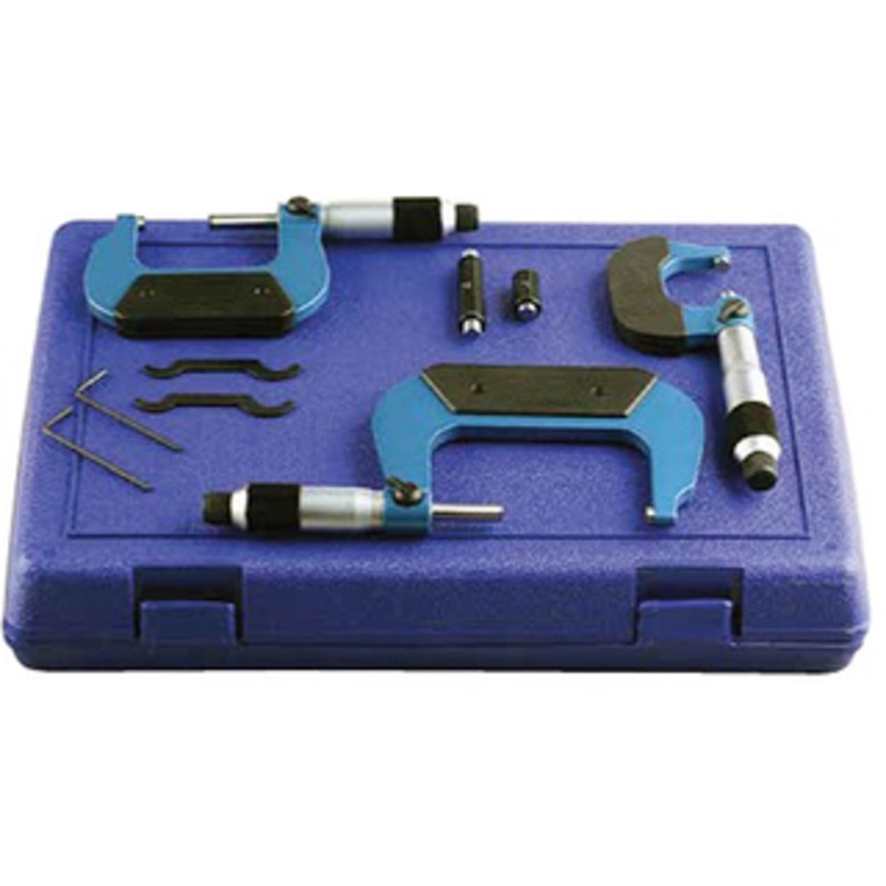 Precise 3 Piece Outside Micrometer Set, 0-3 Range Per Set – 5703