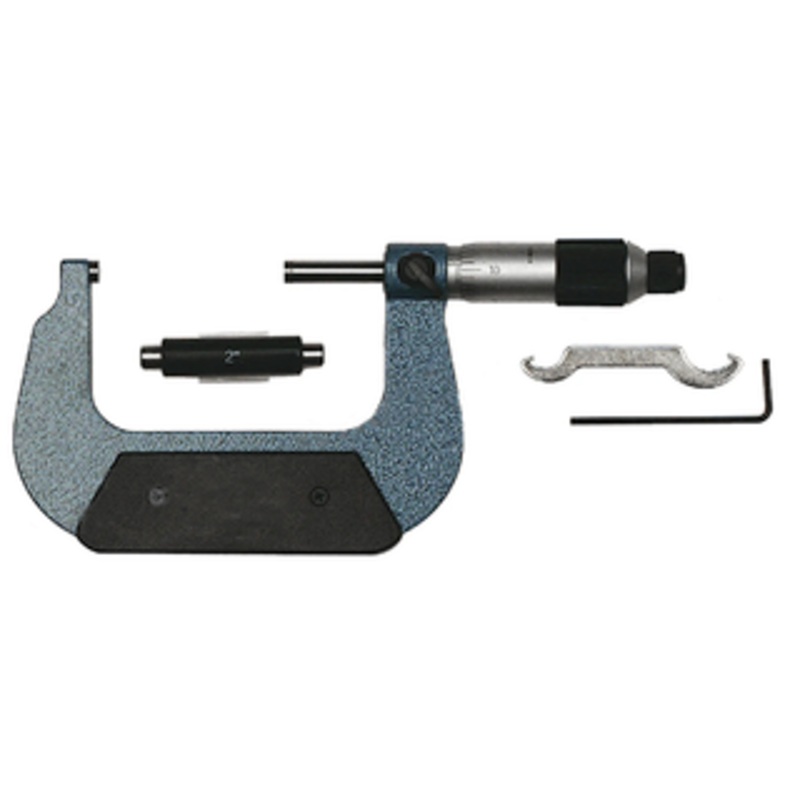 Precise Flat End Spindle Outside Micrometer, 2-3 Range – 1113