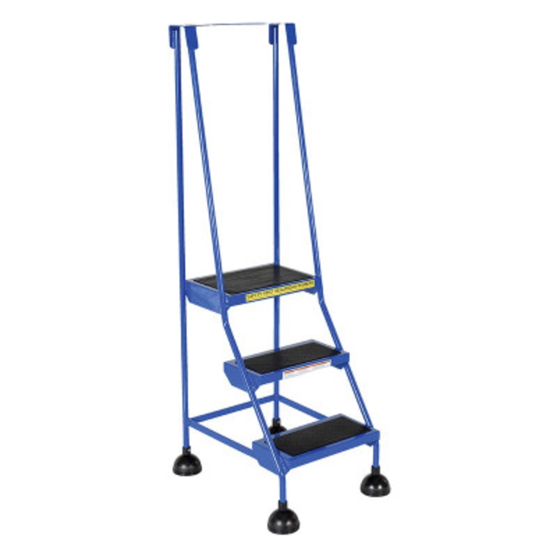 Spring Load Ladder, 3-Steps, 16in Wide, 58 Degree