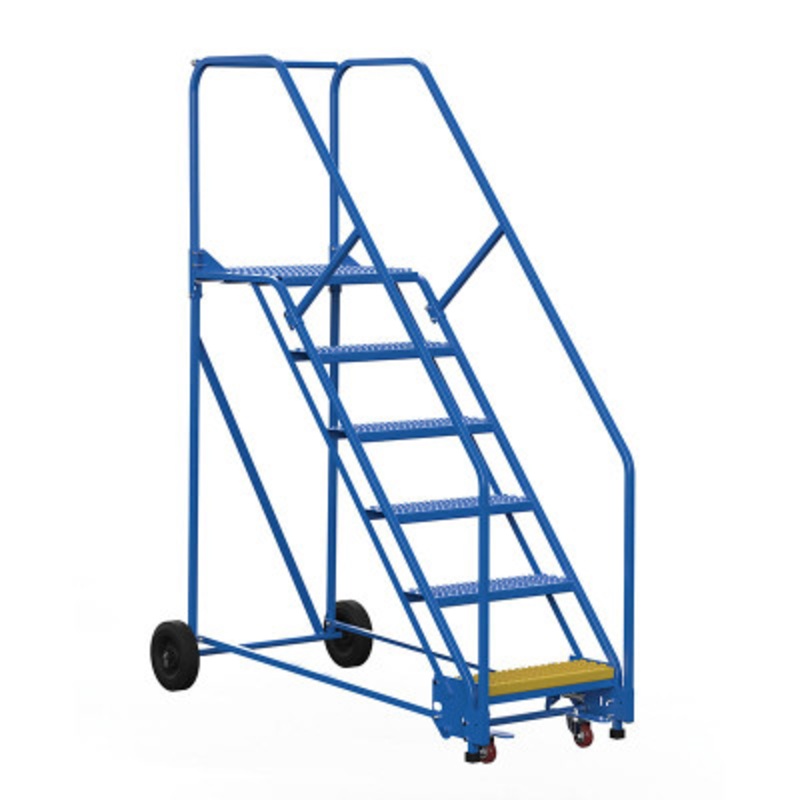 Warehouse Ladder 50 Deg Grip 6 Stp 21 In