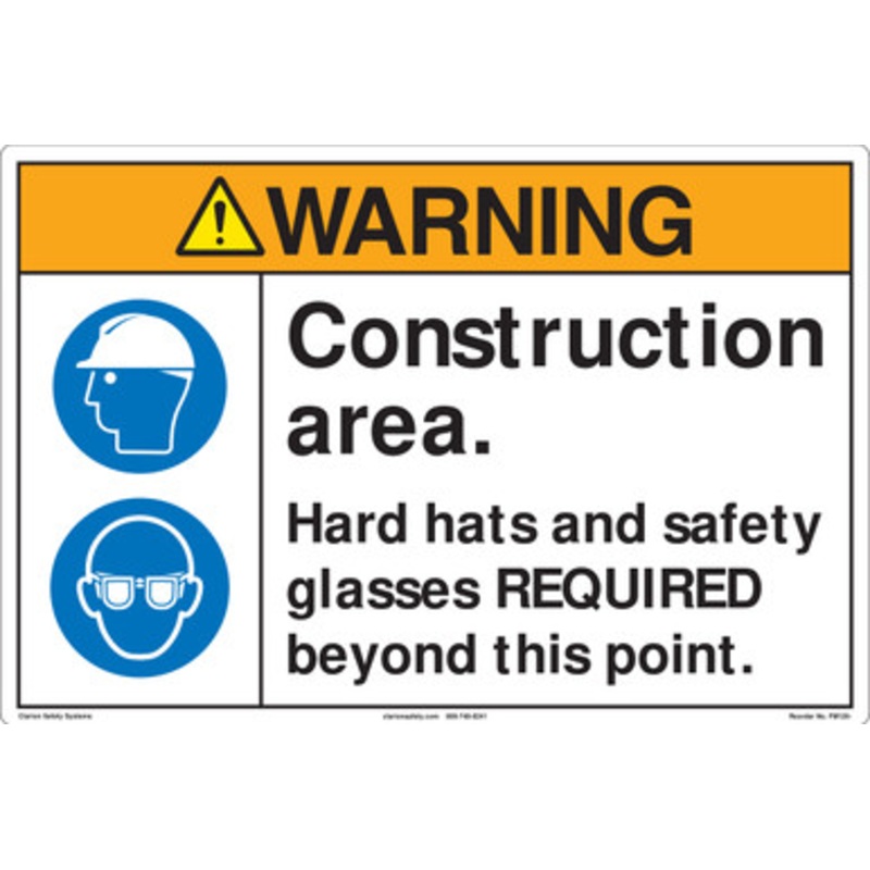 Warning/Construction Area Floor Marker (FM120-)